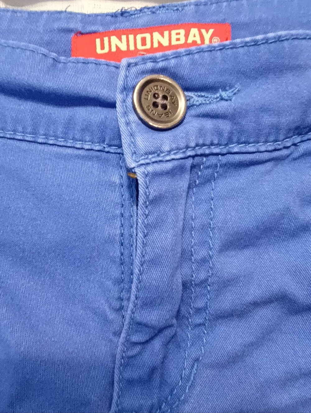 Woman's Size 11 Unionbay Blue Cargo Type Shorts